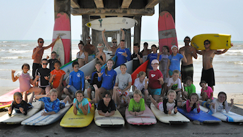 Texas Surf Camp - Port A - July 31, 2013